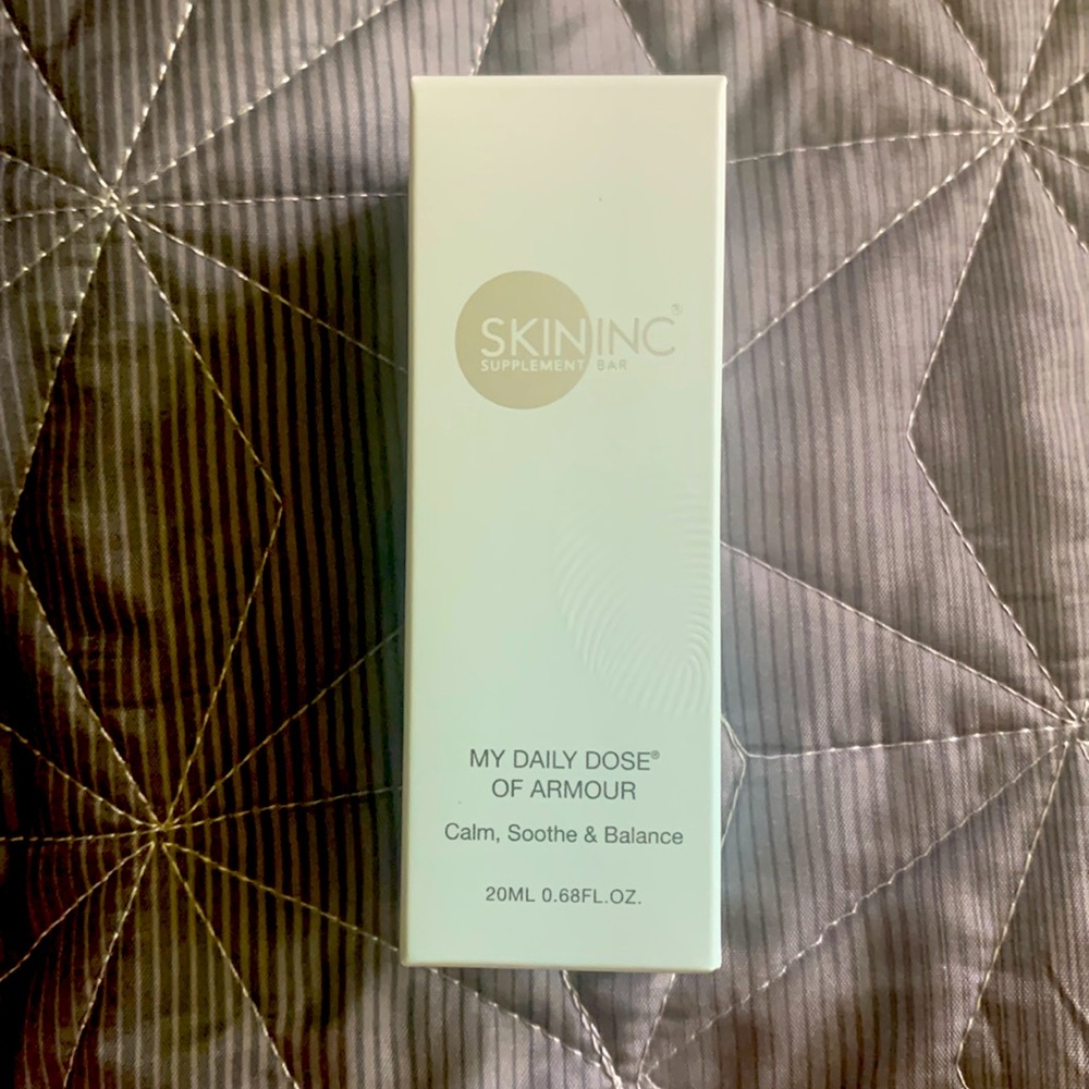SOLD- Skin Inc. Supplement Bar My Daily Dose Of Armor